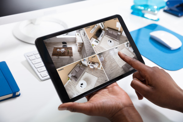 Viewing Indoor Cameras on tablet